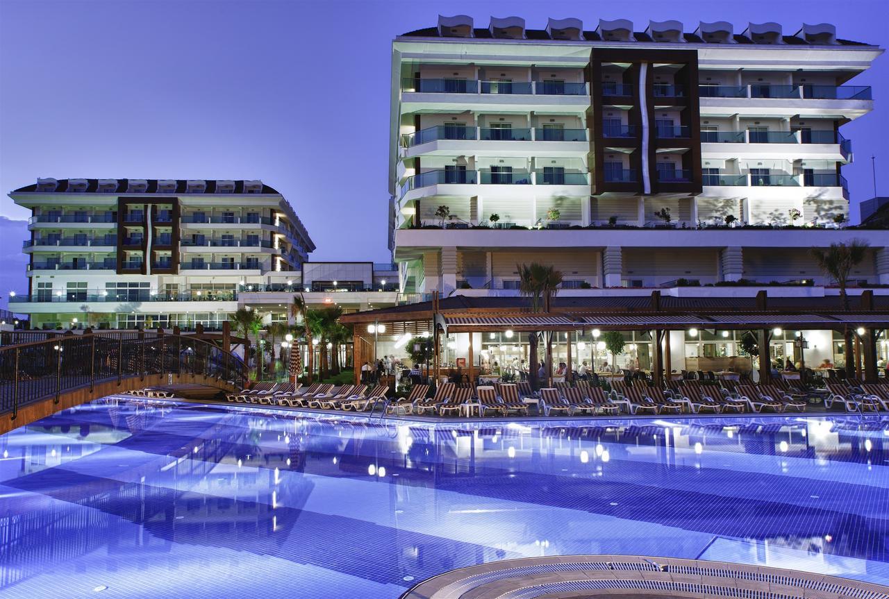 Adalya Ocean Deluxe Hotel Side Exterior foto